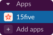 15FiveAppInstalled.png
