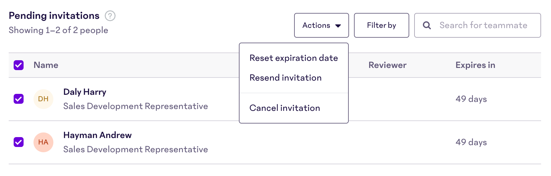 PendingInvitesBulkOptions.png
